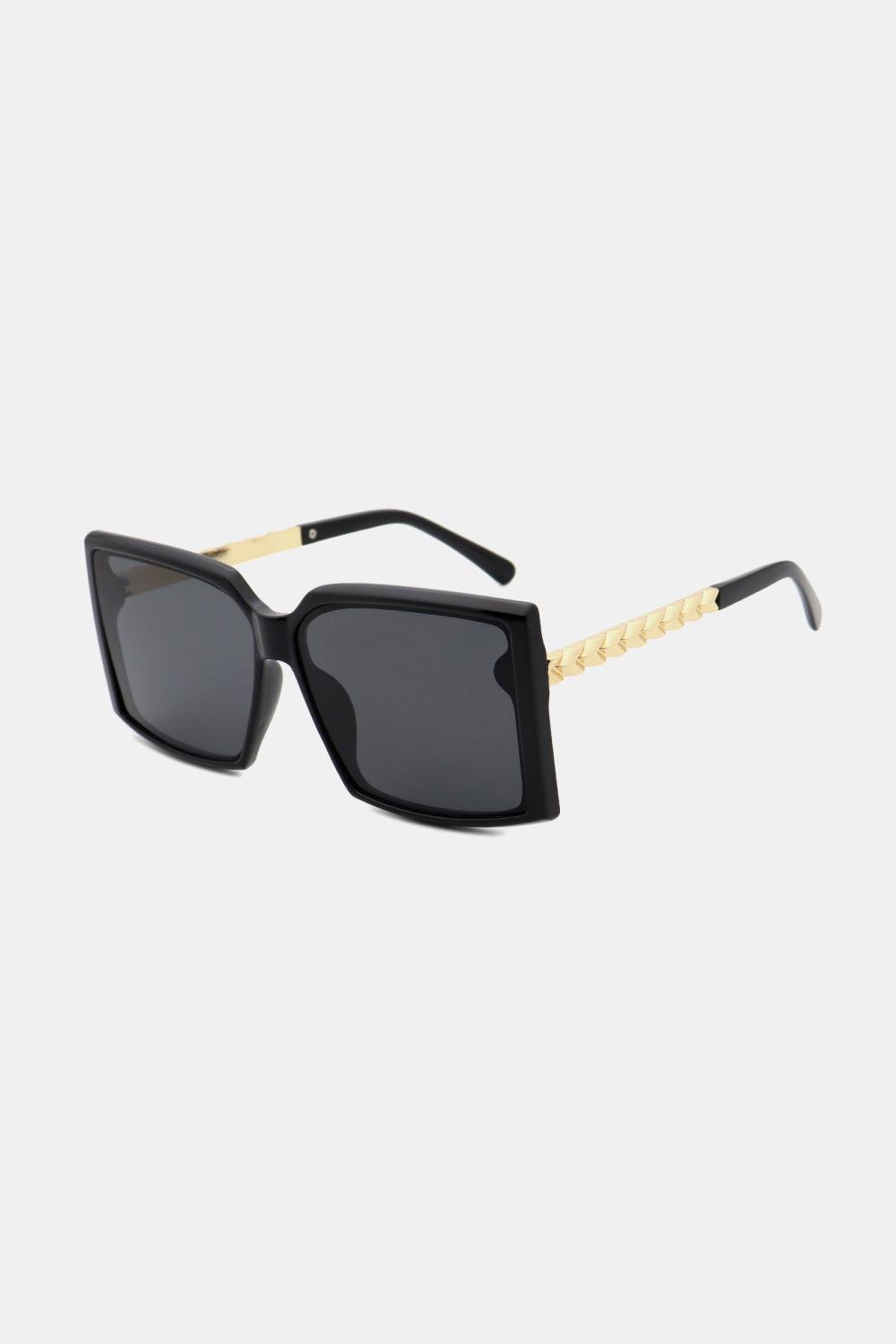 Polycarbonate Frame Square Sunglasses 