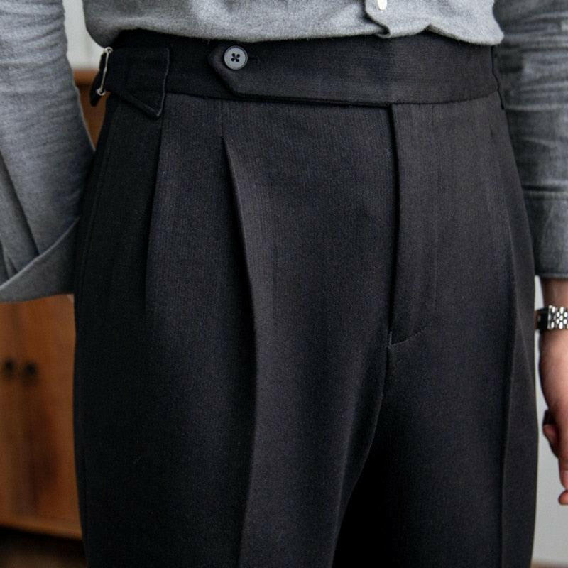 Italian Button Trousers 