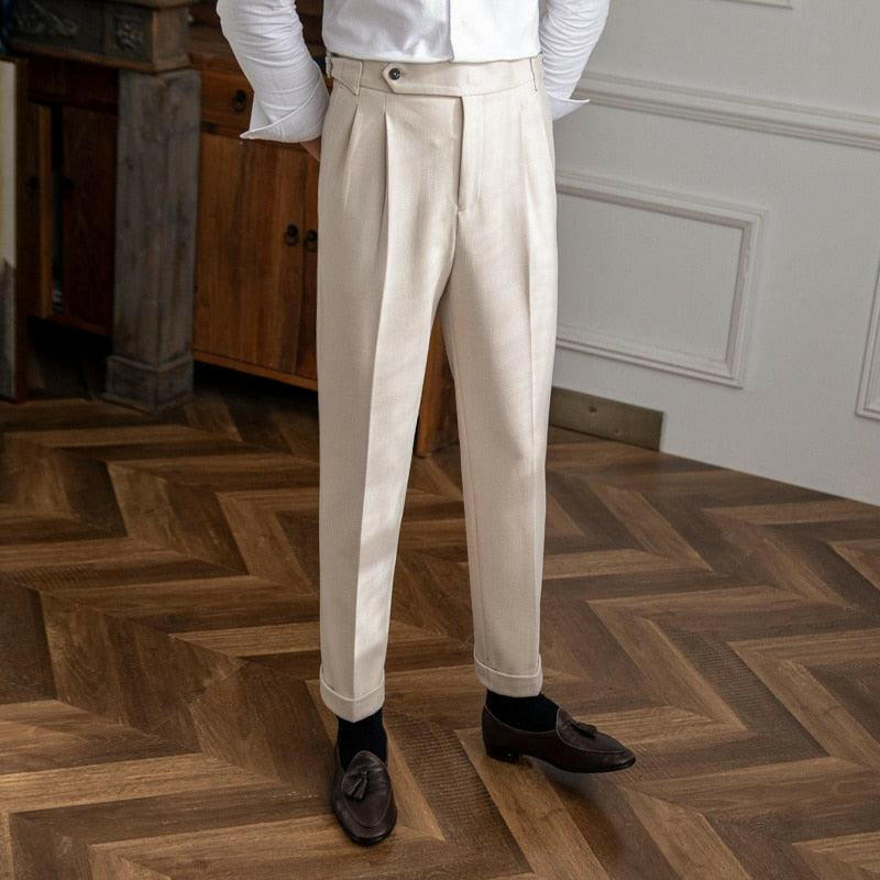 Italian Button Trousers 