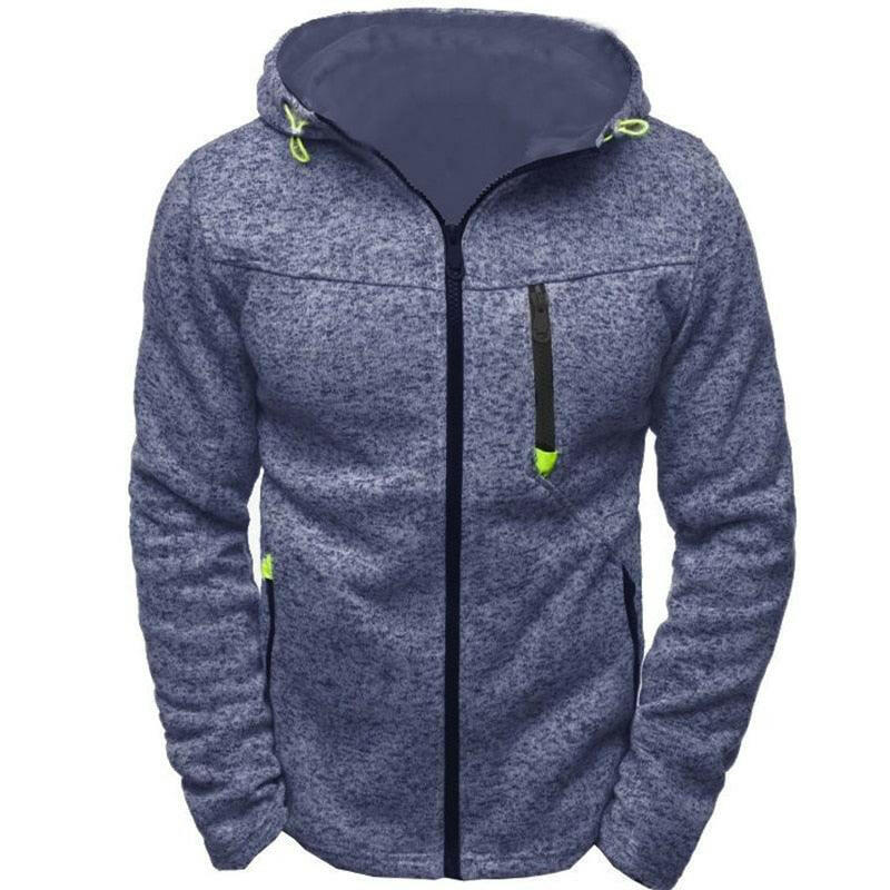 Men’s Full Zip Fitness Hoodie | On sale | Polyester