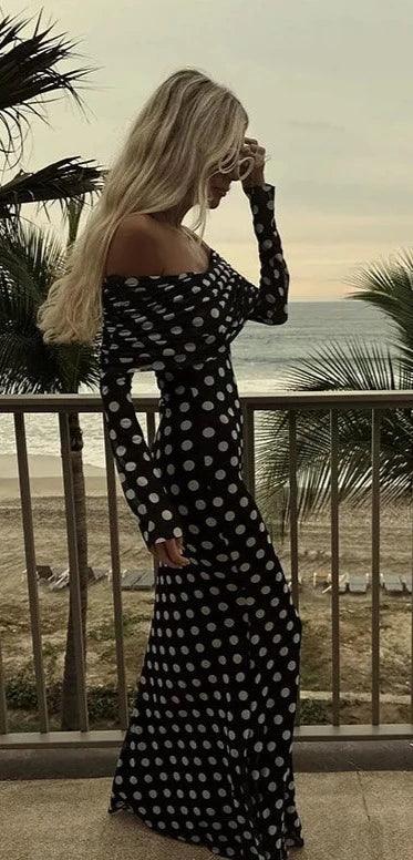 Playful Polka Dot Dress