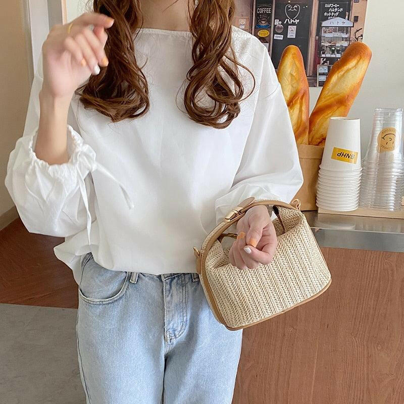 Straw Crossbody Bag | On sale | Straw