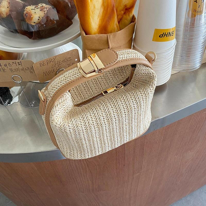 Straw Crossbody Bag | On sale | Straw