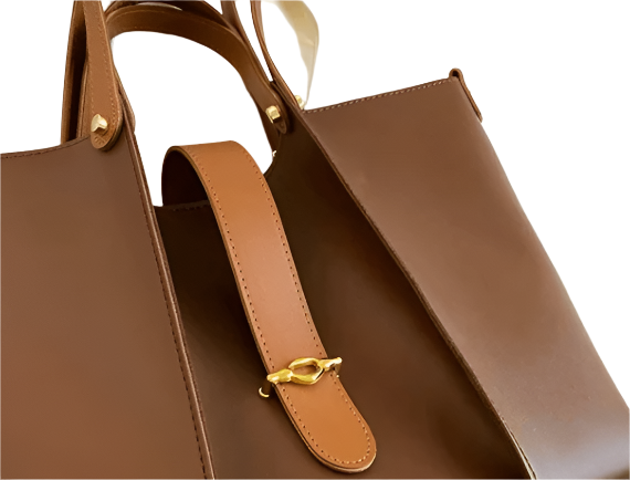 Our # 1 Best Selling Genuine Leather Tote - The Abagale